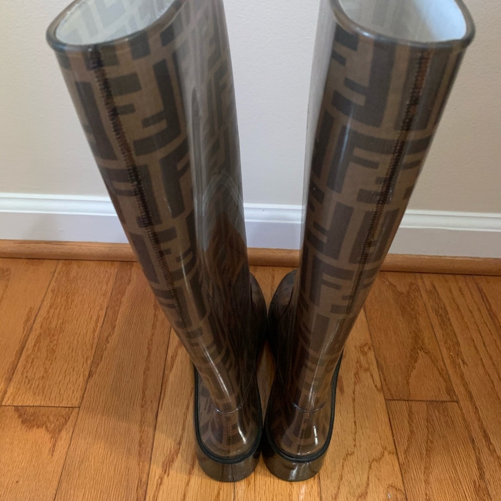 Fendi rain boots